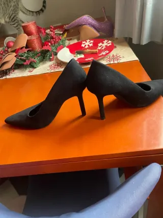 Zapatos de tacón negros