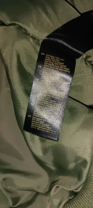 Alpha Industries N2B Chaqueta Verde Militar