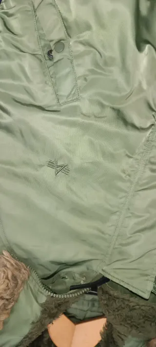 Alpha Industries N2B Chaqueta Verde Militar