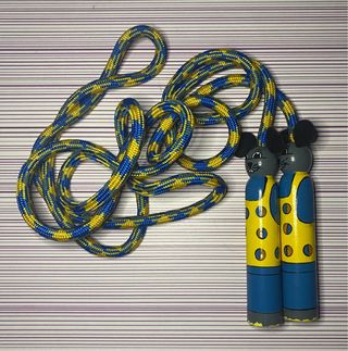 Cuerda de saltar con mangos de ratón