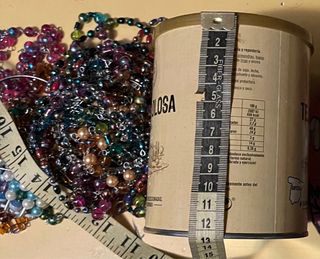 Bote de Bisutería variada multicolor