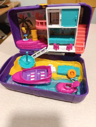 Mochila Polly Pocket Casa de Playa