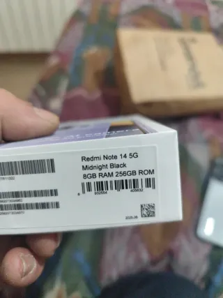 Xiaomi Redmi Note 14 5G negro