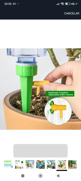 Riego automático vacaciones nuevo