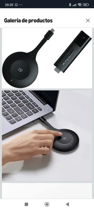 Xiaomi Conference Tapcast Transmisor HDMI