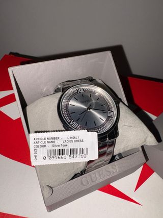 Reloj Guess Mujer Esfera Plateada