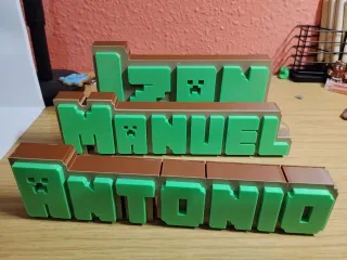 Lampara Minecraft Personalizados.