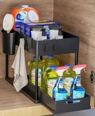 Organizador 2 Niveles Baño Cocina