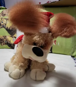 Peluche perro musical Navidad