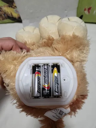 Peluche perro musical Navidad