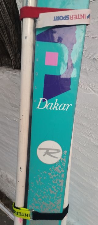 Esquís Rossignol 171 cm con bastones