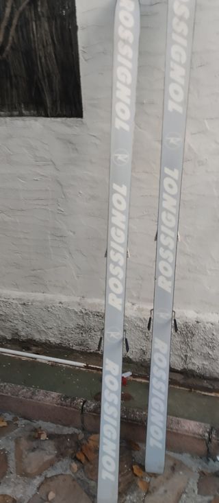 Esquís Rossignol 171 cm con bastones
