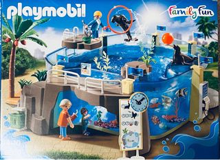 Playmobil Acuario Familiar+piscina de acuario