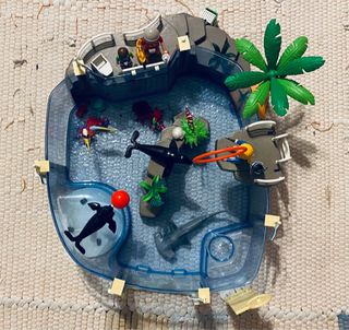 Playmobil Acuario Familiar+piscina de acuario
