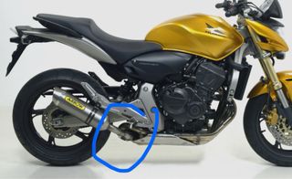 Codo Escape Honda CB600 Hornet