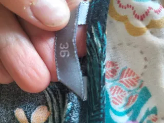 Vestido corto estampado floral