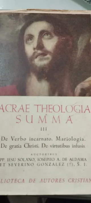 Sacrae Theologiae Summa. Cuatro tomos en Latín.