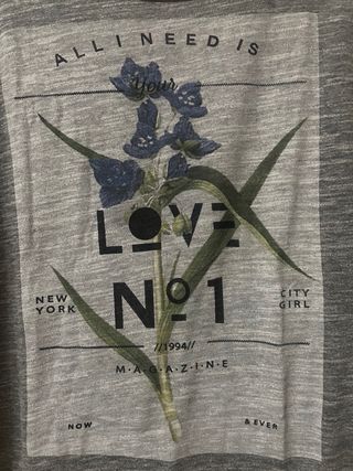 Jersey punto fino de Stradivarius gris talla S