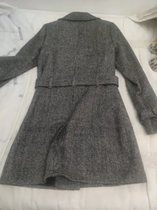 Abrigo de invierno mujer gris