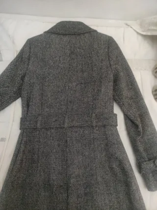 Abrigo de invierno mujer gris