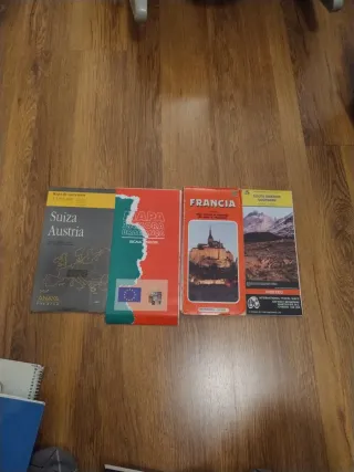 Mapas: Suiza, Austria, Francia, Sudamérica