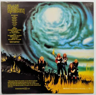 LP 1982 🇪🇺 IRON MAIDEN - THE NUMBER OF THE BEAST