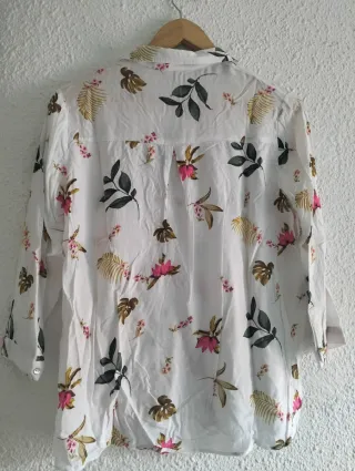 Blusa estampada señora