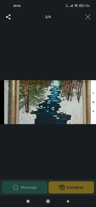 Cuadro pintado al óleo