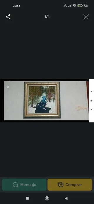 Cuadro pintado al óleo