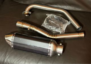 Escape y colector Yamaha R125 / MT125