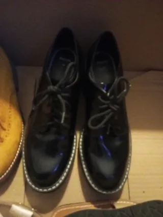 Zapatos Bershka Negros