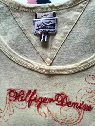 Camiseta tirantes Tommy Hilfiger amarilla