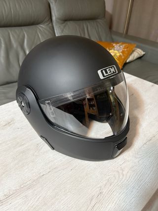 Casco Modular 180 Lem Negro Mate