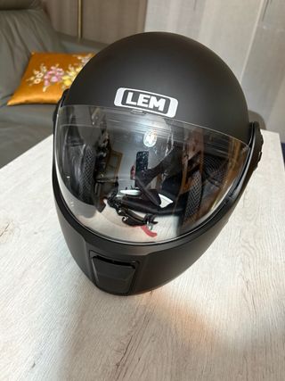 Casco Modular 180 Lem Negro Mate