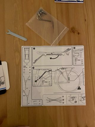 Porta equipajes btwin 100