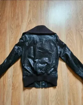 Chaqueta Biker tipo cuero (nuevo)