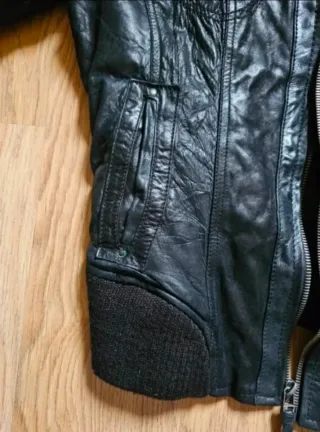 Chaqueta Biker tipo cuero (nuevo)