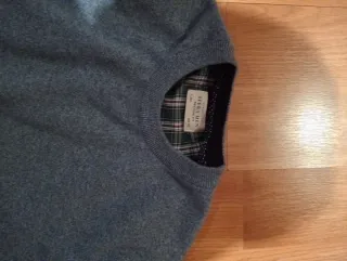 Jersey hombre azul grisáceo