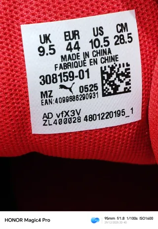 Zapatillas hombre puma Talla 44