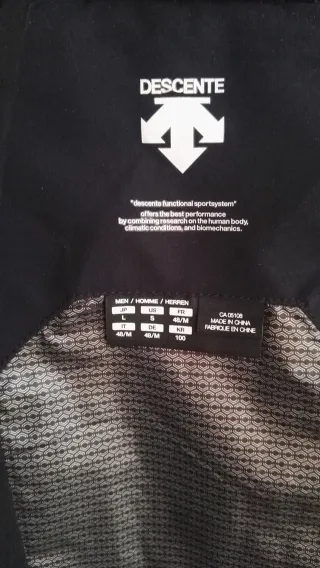 DESCENTE DOWN SKI ANORAK M