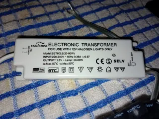 Transformador Electrónico 12V Halógeno 80W