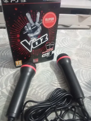 Micrófonos USB La Voz Vol. 3 PS3