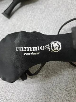 Zapatos de baile latino negros