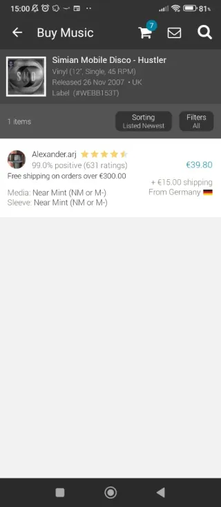 Vinilo Simian Mobile Disco - Hustler