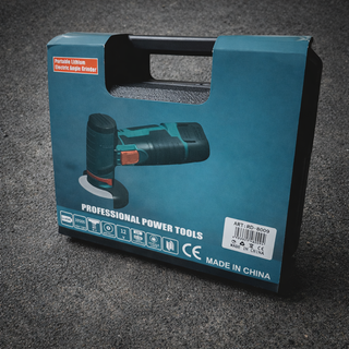 Smerigliatrice Angolare 2 Batterie Colore Petrolio