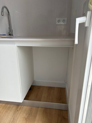 Cocina obra nueva con electrodomésticos incluidos