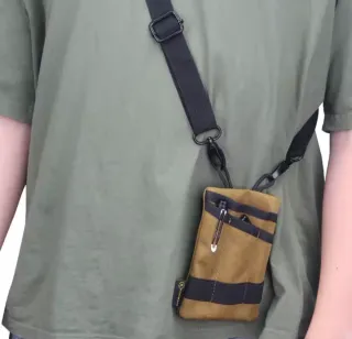 Monedero Kosibate Negro Impermeable