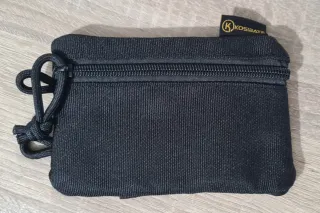 Monedero Kosibate Negro Impermeable