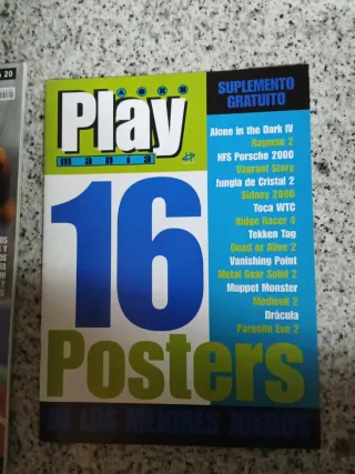 Playmanía Nº 20 + Suplemento 20 Pósters