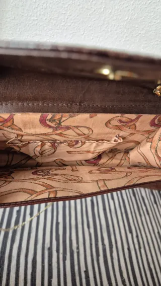 Bolso de fiesta vintage burdeos